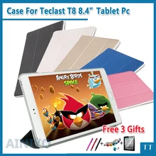Высокое качество из искусственной кожи чехол для Teclast T8 8,4 дюймов планшет защитный чехол+ защита экрана подарки