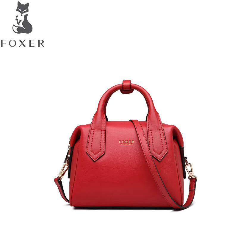 FOXER Boston сумки женские 2019 новая вместительная сумка для путешествий на одно плечо