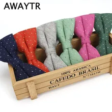 AWAYTR Bowtie Men Formal Necktie Men’s Fashion Business Wedding Bow Tie Male Dress Shirt Gift Clothing Accessories
