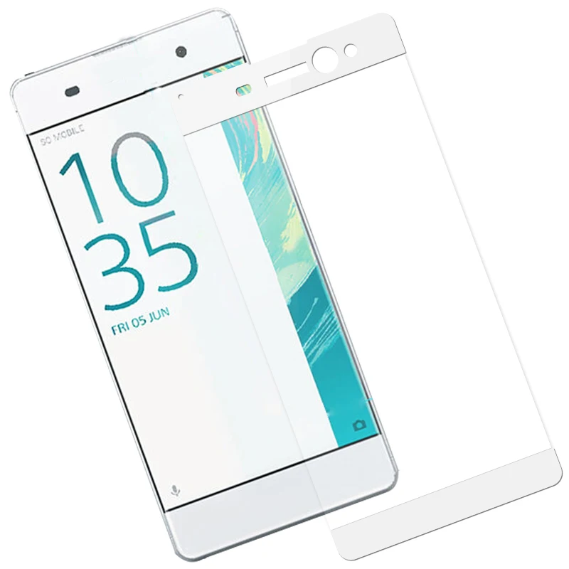 3D изогнутое закаленное стекло для Sony Xperia XA Ultra полное покрытие 9H Защитная пленка