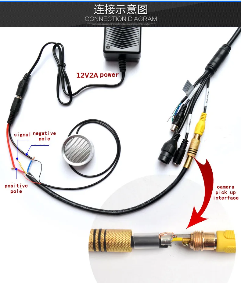 DAHUA HSA200 Hi Fi pick Up Monitor recorder Dahua Monitor аудио распознавание коллектор DH-HSA200