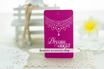 

Customized Garment/Jewelry Hang Tags DIY Printed hangtag, Swing tags, OEM swing labels, High Quality dh11047