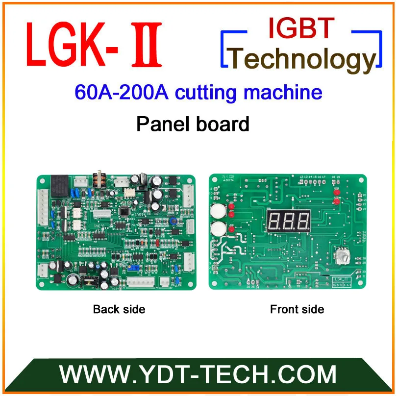 

LGK-II 80A-200A Cutting machine boards set with IGBT control (Panel board+Control board=2pcs)