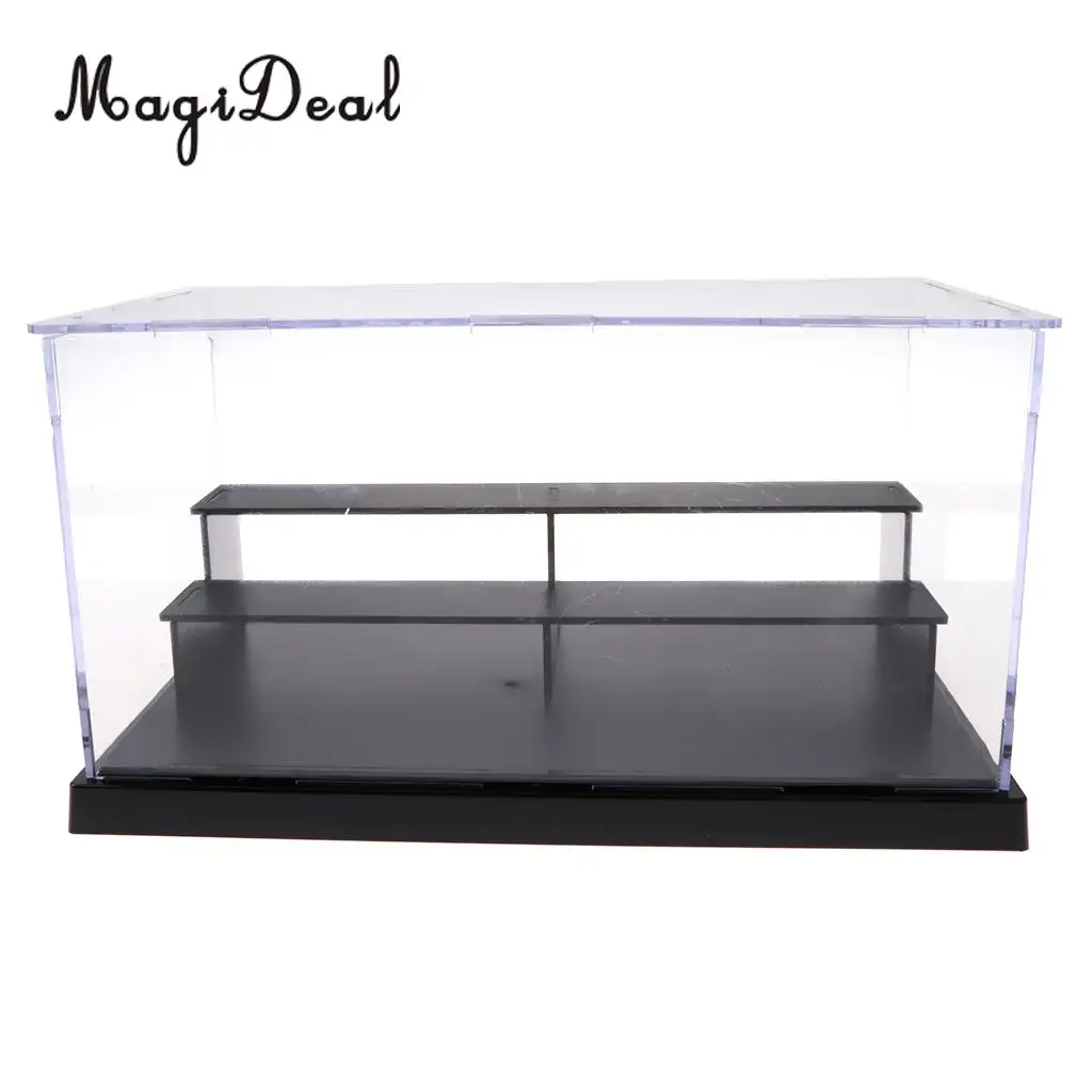 Acrylic Model Display Case Dustproof Protection Three-tier Box for Action Figures Product Samples Home Decor