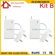 433 МГц беспроводной датчик утечки воды датчик воды сигнализация аксессуар для системы сигнализации 2 шт