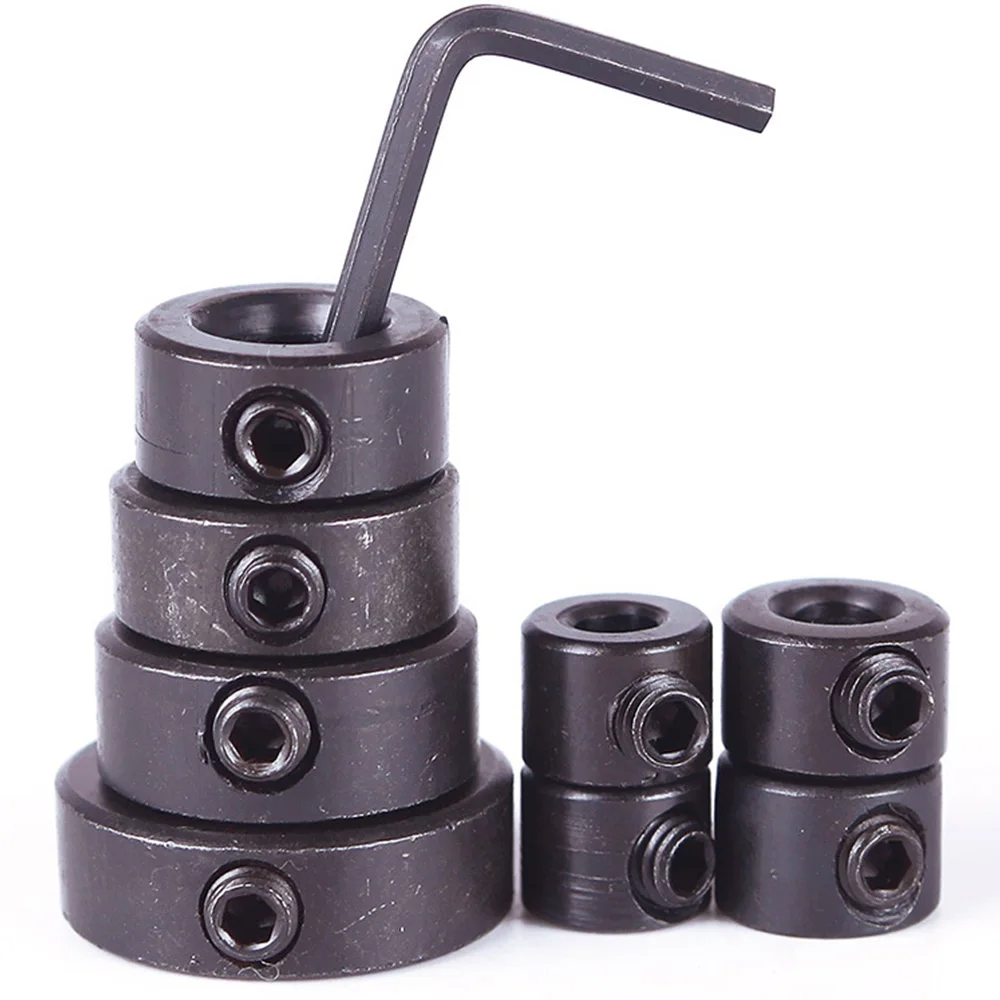 8 Pcs General Tools & Instruments Bit limit ring - 3,4,5,6,8,10,12,16mm Drill Stop Assortment for Drill Bits Con