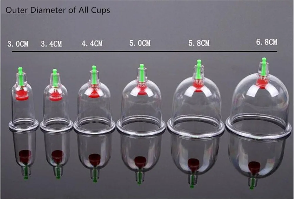 Bulk 24pcs Vacuum Magnetic Cupping Sets Home Care Medical Thickened Apparatus Traditional Chinese Medicine Medical Therapy  Massage Relaxation (3)