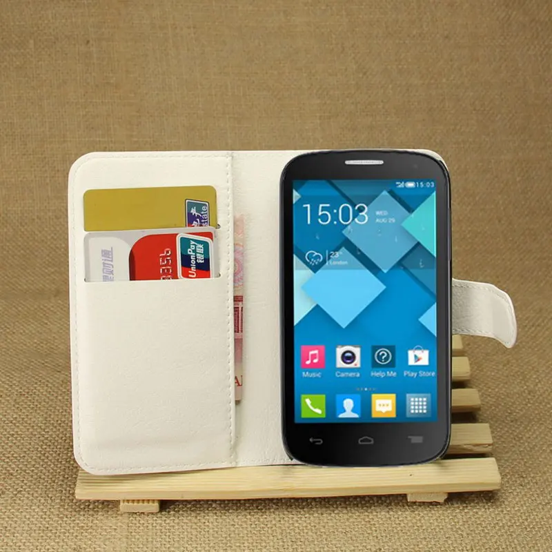 Alcatel Pop C5 случае Мода телефон принципиально чехол для 5037A 5037X Чехол coques Бумажник