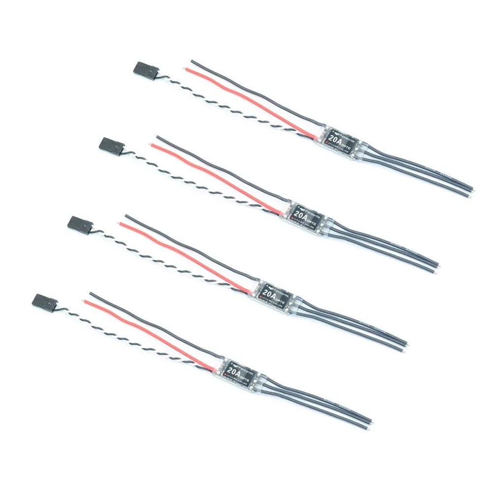 4 x Littlebee Little Bee 20A 2 4s LiPo Battery OPTO ESC Brushless For QAV250