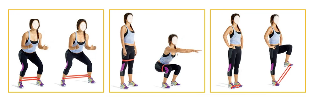 Yoga Resistance Band Elastic Fitness Sport Training Latex Loop