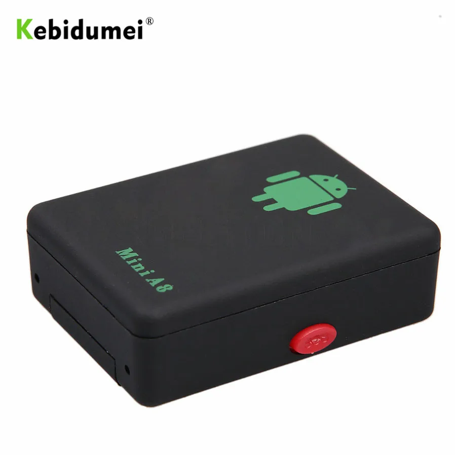 Kebidumei A8 Мини GSM lbs-трекер Global Time GSM/GPRS отслеживающее устройство с кнопкой SOS для автомобилей детей старшего устройство для определения местоположения домашних животных