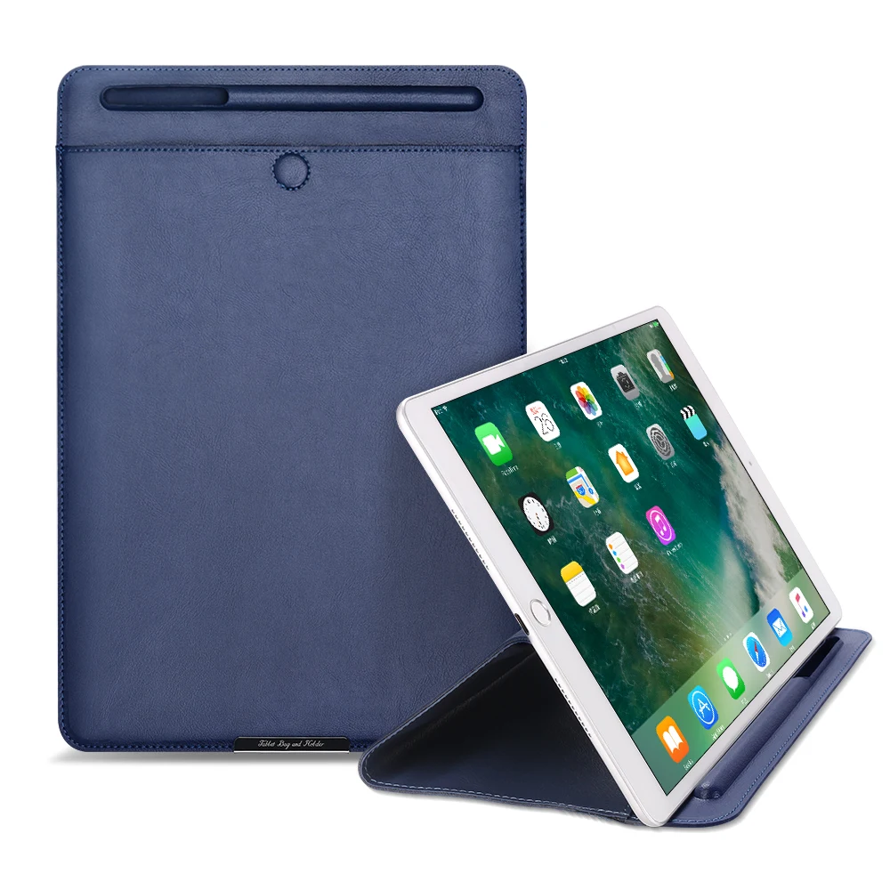 

Sleeve Case Pouch Bag For iPad 10.2 2019, Aiyopeen PU Leather Sleeve Bag with Pencil Holder for iPad 7th Generation Air 3 2019