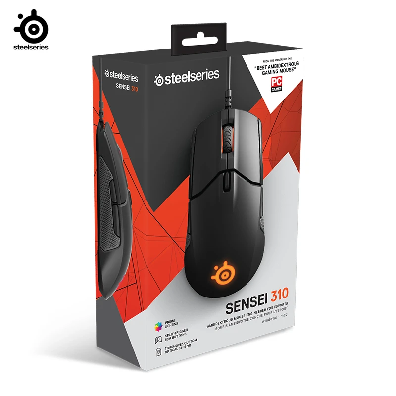 New Steelseries Sensei 310 optical wired gaming mouse RGB breathing light FPS gaming to survive For