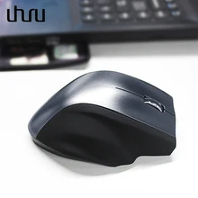 UHURU USB Беспроводная мышь 1600 dpi Регулируемый USB 3,0 приемник оптическая компьютерная мышь 2,4 ГГц эргономичные мыши для ноутбука ПК мышь