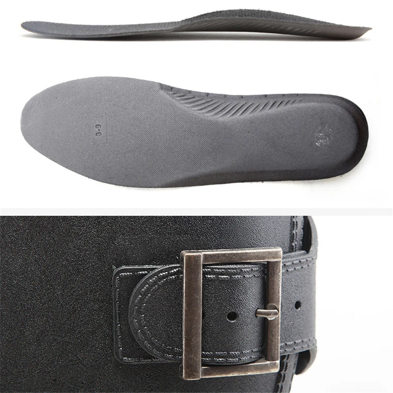 Мужские высокие резиновые сапоги с пряжками немецкая мягкая обувь для рыбалки