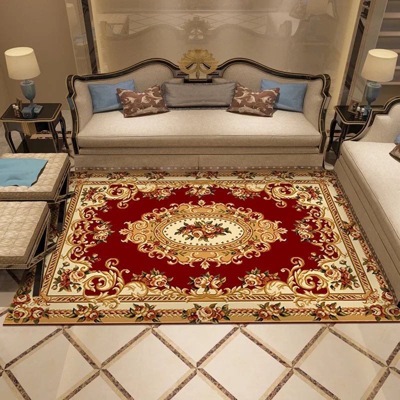  European Classical Carpet Livingroom Home Decor Bedroom Carpet Palace Sofa Coffee Table Rug Study R - 32998226789