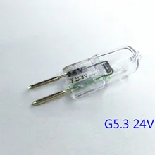 5 шт. G5.3 24 В галогенная лампа 35 Вт 50 Вт G5.3 Арома лампа 24 в механический рабочий светильник 24 В G5.3 70 Вт хрустальная люстра лампы