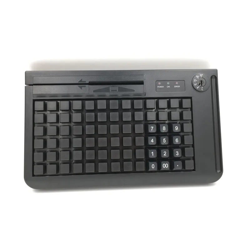 KB78 With 78 switches, good tactile feeling Available in USB and PS/2 Interface 78 Keys POS Keyboard