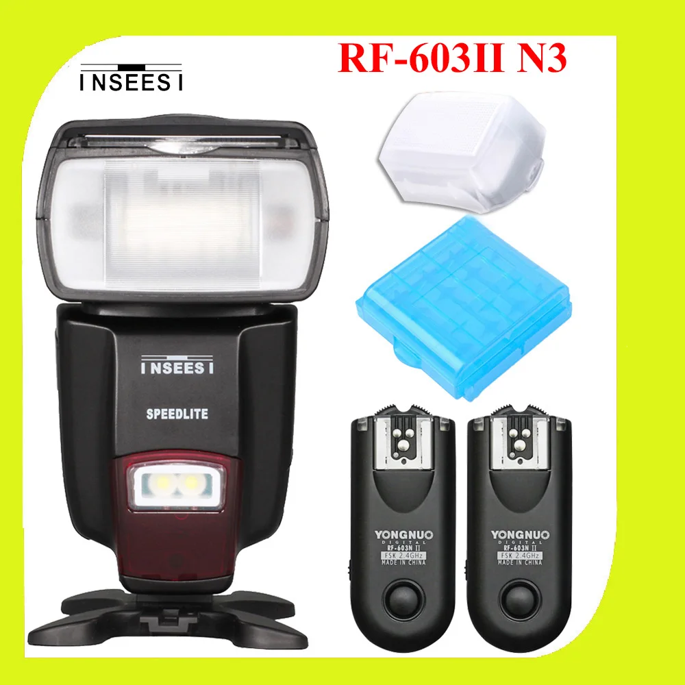 YONGNUO RF-603 II N3     603 II  INSEESI IN-560IV  Speedlite  Nikon D90 D7000 D7100 D5000 D5100