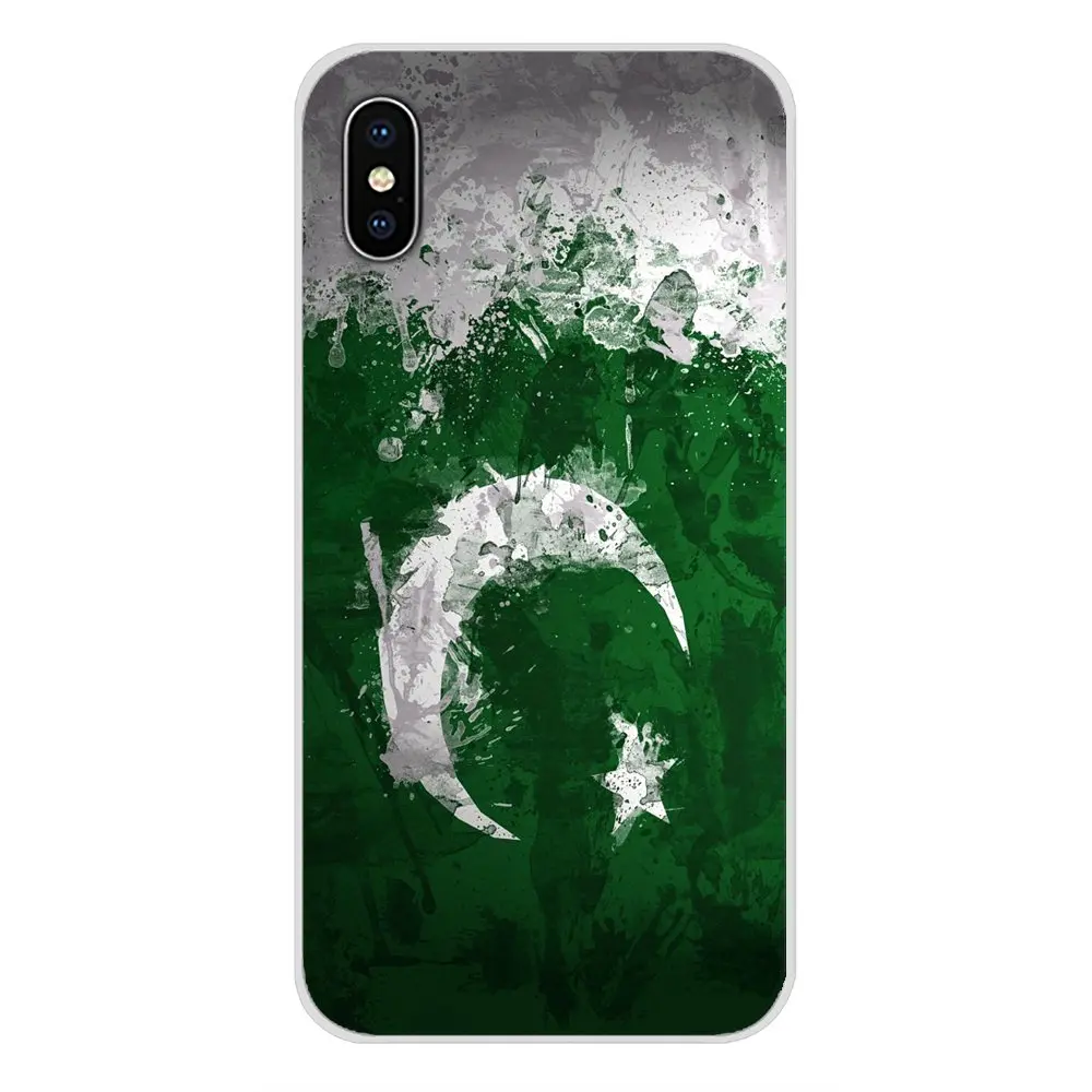Флаг Пакистана баннер «Луна», «Звезды» искусства для samsung Galaxy S4 S5 мини S6 S7 край S8 S9 S10 Plus Note 3 4 5 8 9 чехол для телефона чехлы - Цвет: images 5