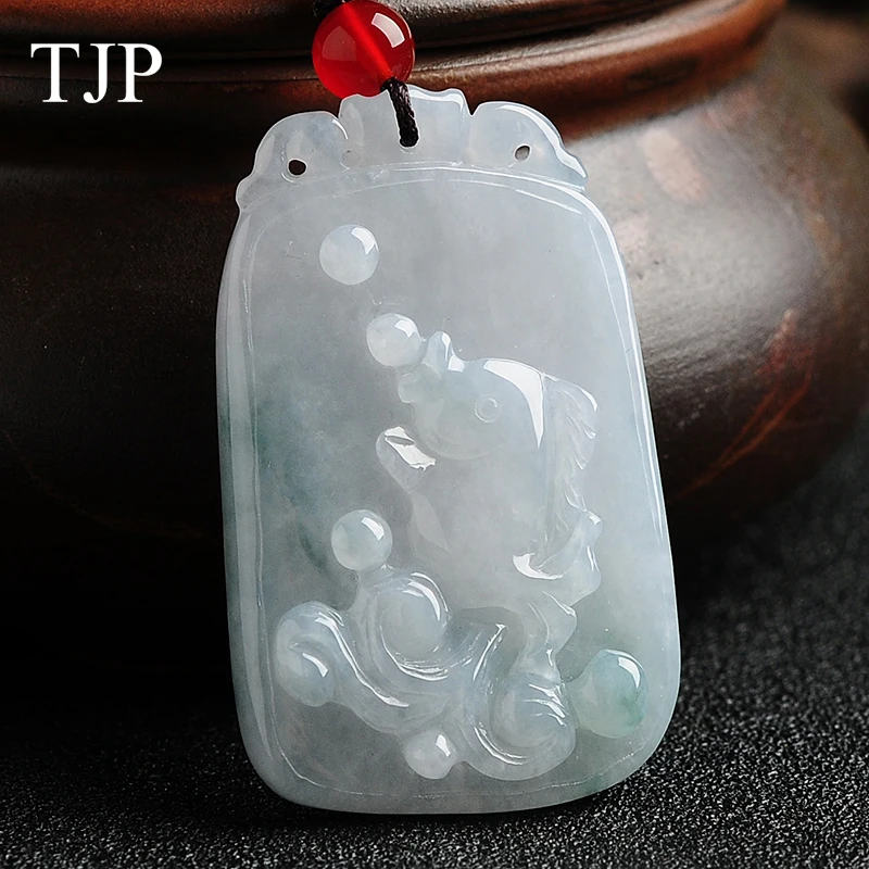 

TJP Yellow Emerald Beautiful stone Jade bat Jewelry accessories Authentic pendant necklace ABX8138 Free shipping