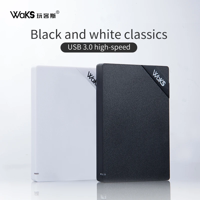 Waks mobile hard disk USB3.0 500GB 1tb 2tb portable storage U disk external hard disk drive externo HDD usb original storage dev