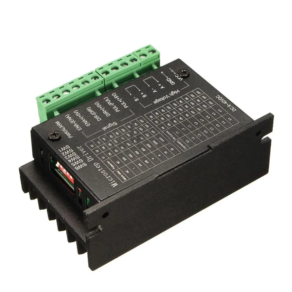 5 шт. TB6600 4.0A Драйвер шагового двигателя 42/57/86 32 сегментов обновленная версия 42VDC
