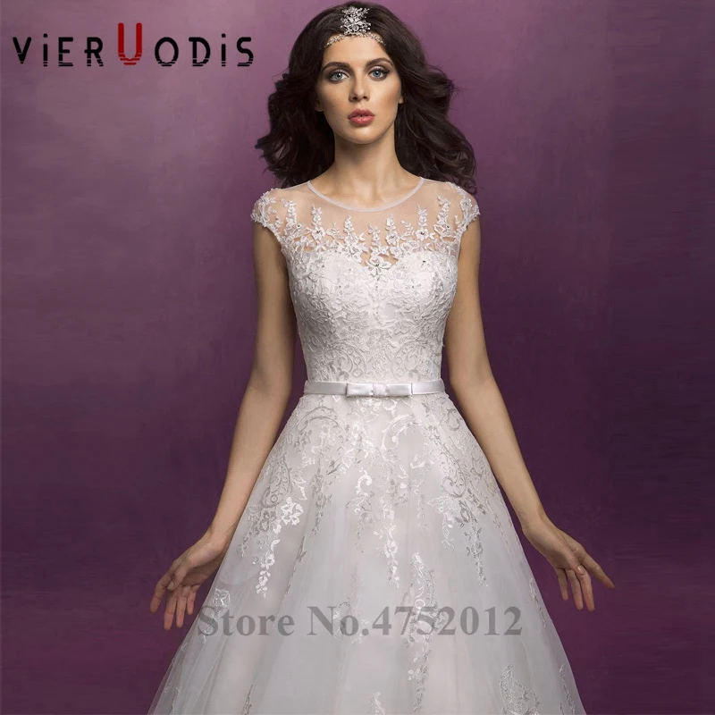 Vestido De Noiva 2019 свадебное платье трапециевидной формы без рукавов с кружевной
