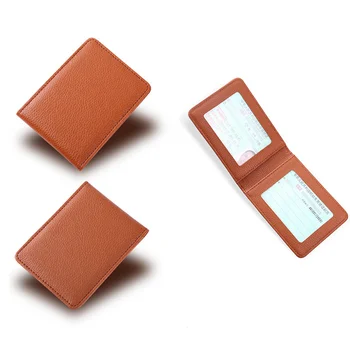 

Portable PU Leather Cover for Car Driving Card Purse Wallet High Quality Ultra Thin Auto Driver License Bag Popular AB@W3