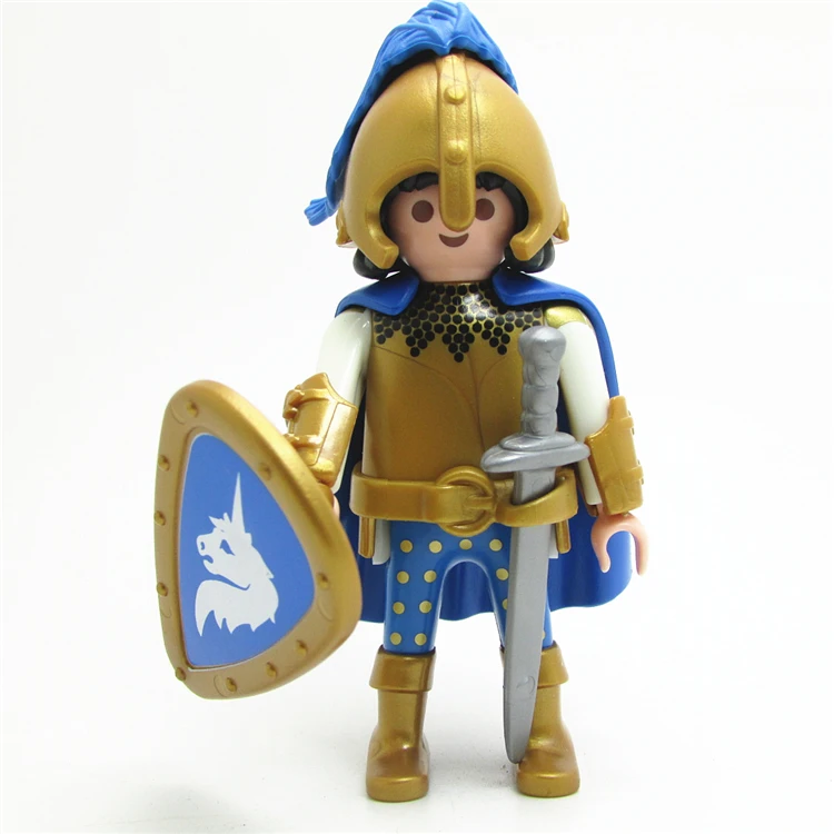 

1Pcs Playmobil Roman Soldier King Warrior Armor Action Figures Castle Model Doll Role Play Gift Boy Toy X094
