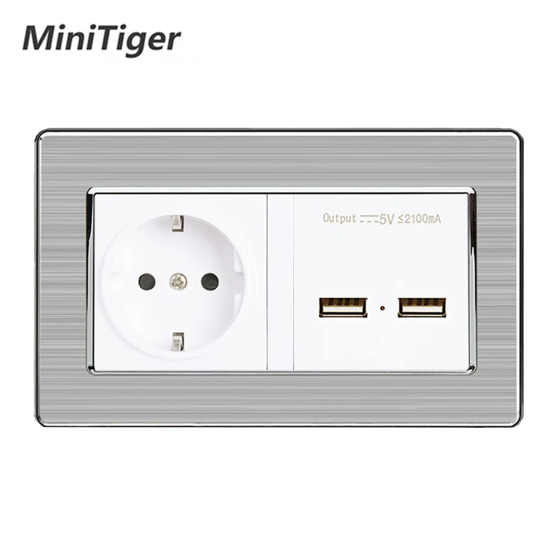 白色欧标+usb
