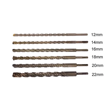 

Hot Sale 350mm Twist Drill Bit For Metal 40CR chrome-vanadium steel Drilling Woodworking Tool 12/14/16/18/20/22mm