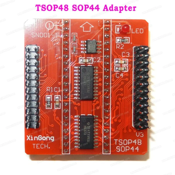 BGA48 адаптер гнездо/TSOP48 SOP44 для Minipro TL866CS TL866A TL866II плюс USB программист - Цвет: TSOP48 SOP44