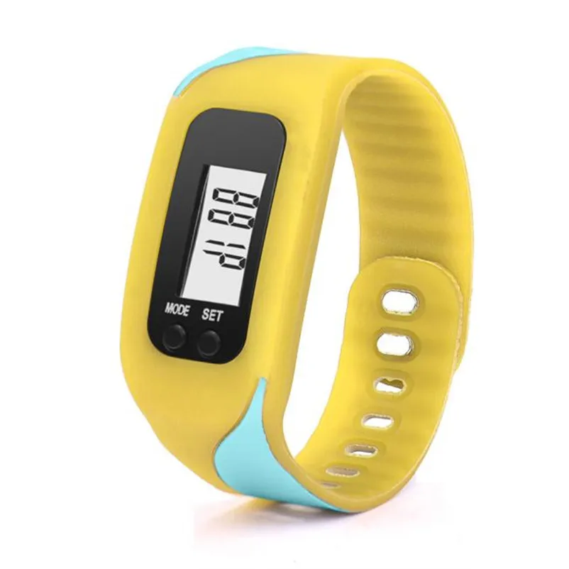Digital LCD Pedometer Run Step Walking Distance Calorie Counter Women&Men Sport Fitness Watch Bracelet Wholesale #2AP22 (8)