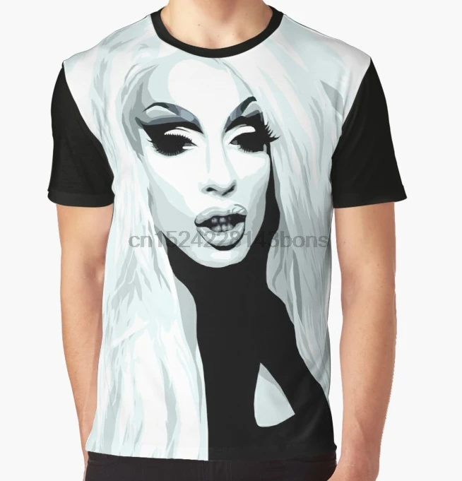 

All Over Print T-Shirt Men Funy tshirt Alaska Thunderfvck RuPaul Short Sleeve O-Neck Graphic Tops Tee women t shirt