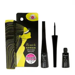 Черный Водостойкая жидкая подводка для глаз Eye Liner Карандаш Pen Косметика Make Up маркер для подводки глаз Подводка для глаз