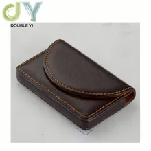 Manufacturers wholesale quality imitation business card package semi-circular magnetic lychee card box