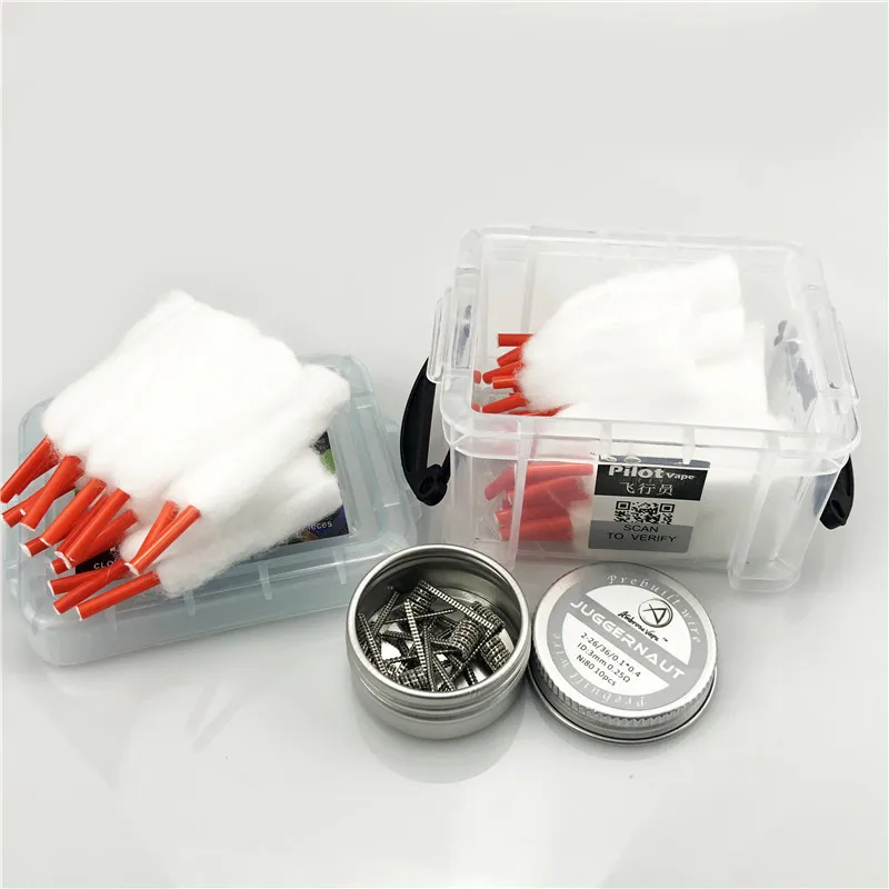 PILOT Electronic Cigarette Cotton For RDA Atomizer Coil Wick Vape Accessories Bacon Organic Lace Cotton/ Wholesale PILOT Electronic Cigarette Cotton For RDA Atomizer Coil Wick Vape Accessories Bacon Organic Lace Cotton/ Wholesale