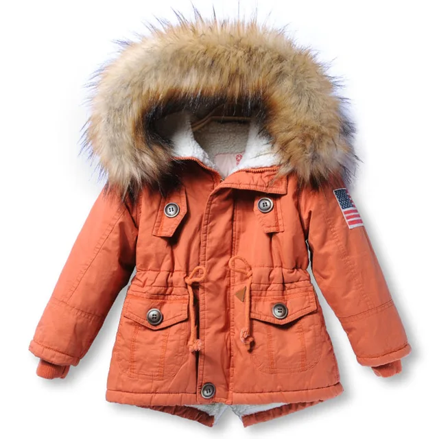2T 7 baby boy clothes girls boys coats and jackets 2018 new winter boys