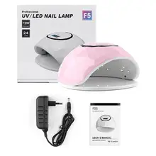 Сушилки для ногтей мини светодиодный светильник для ногтей 74 Вт ЖК-дисплей лак для ногтей Инструменты
