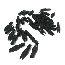 

Free Shipping High Quality 12Pcs/24Pcs/48/Pcs Plastic Archery Nock Arrow Shaft End For ID6mm Outdoor Hunting Shooting Accessory