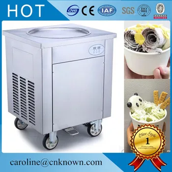 

Free air ship to your home single pan fried ice cream machine fry ice cream roller machine