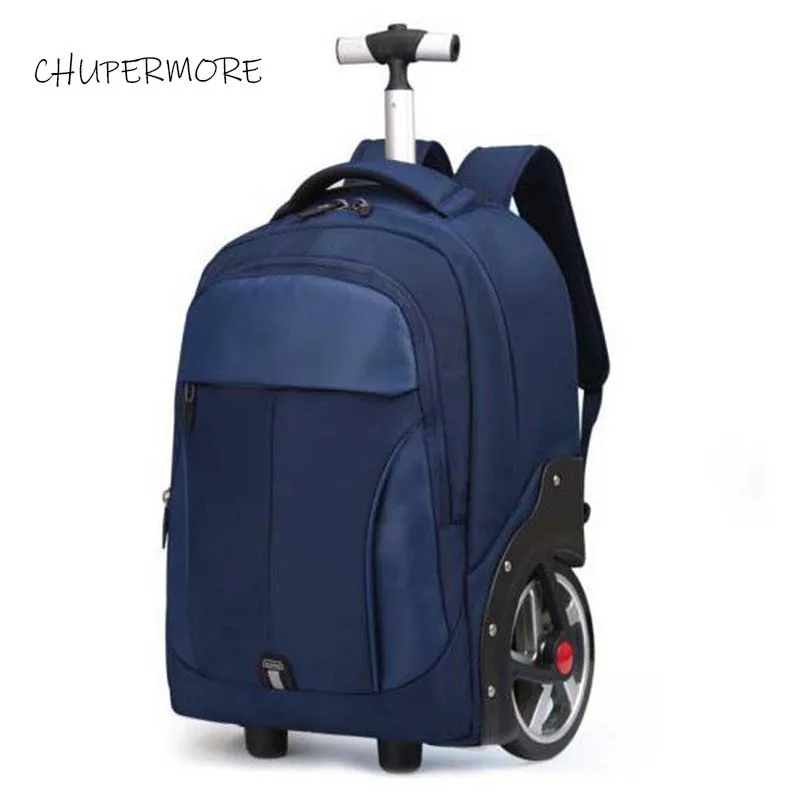18 inch Многофункциональные мужские деловые дорожные сумки, водонепроницаемые сумки на плечо для ноутбука, сумки на колёсиках для женщин, чемодан на колесиках 20 дюймов, сумки для переноски - Цвет: 18 inch