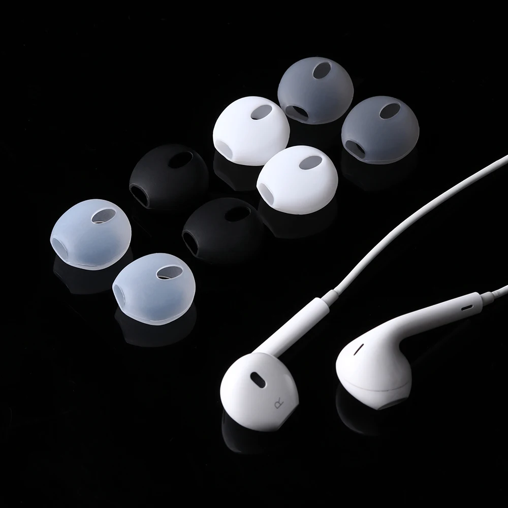 1 пара Airpods чехол для наушников Силиконовая защита противоскользящие наушники