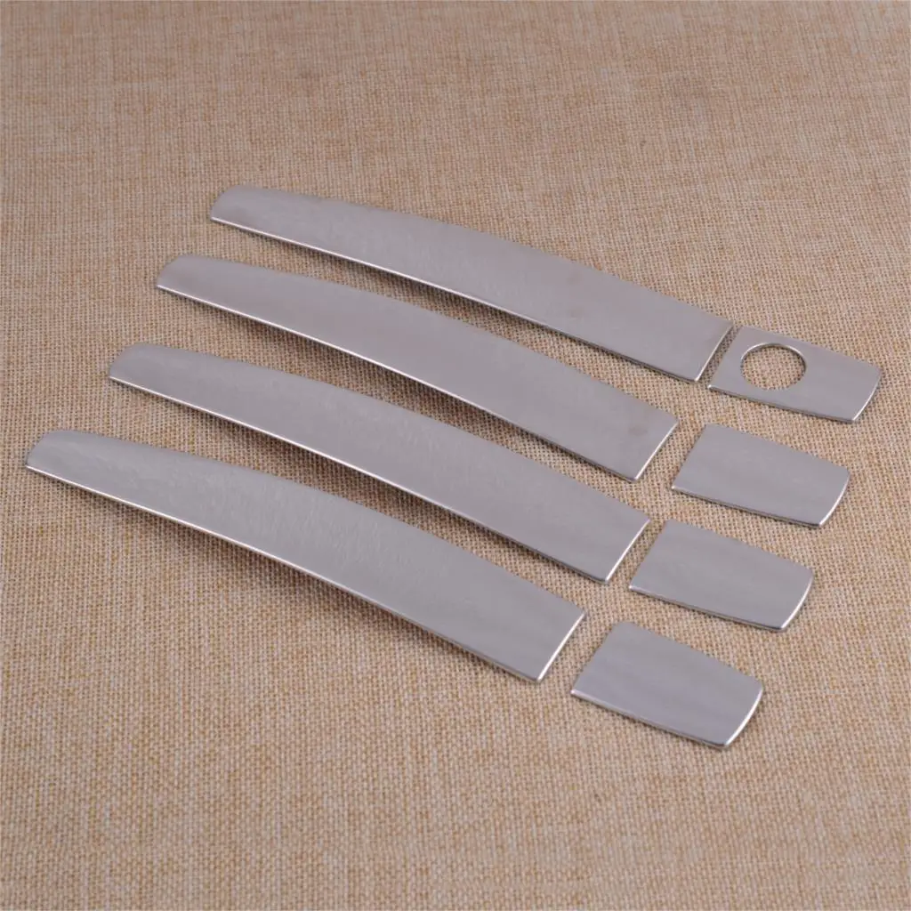 CITALL Fit For Vauxhall Opel Astra H J Mokka Corsa D Zafira B Insignia Meriva Antara Stainless Steel Door Handle Trim Cover