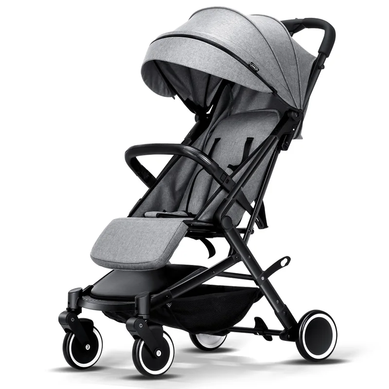 

175 Baby Strollers Salady bb carriages portable trolley baby shock absorber folding car umbrella car Drawbar design
