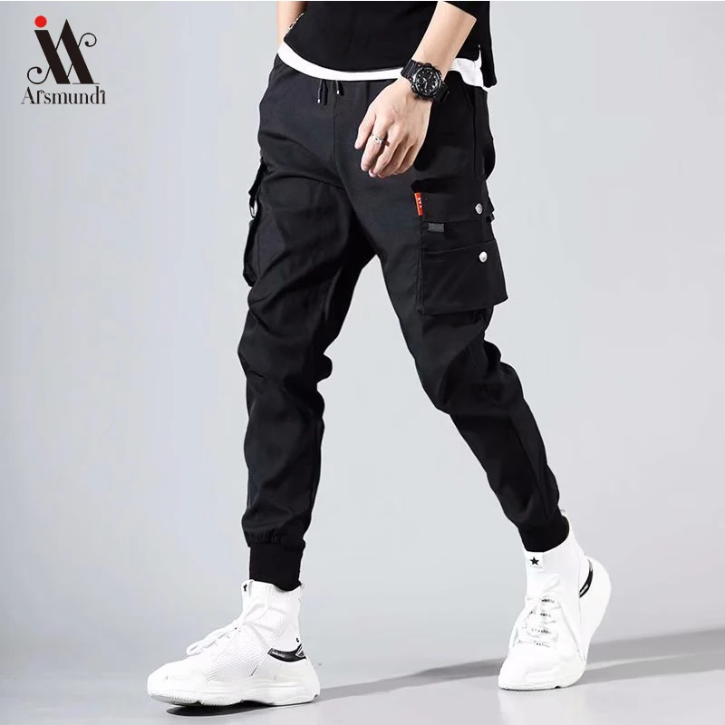 Men Black Joggers Pants Summer 2020 Mens Big Pockets Cargo Pants Male Spring Streetwear Overalls Sweatpants Men Black Joggers Pants Summer 2020 Mens Big Pockets Cargo Pants Male Spring Streetwear Overalls Sweatpants