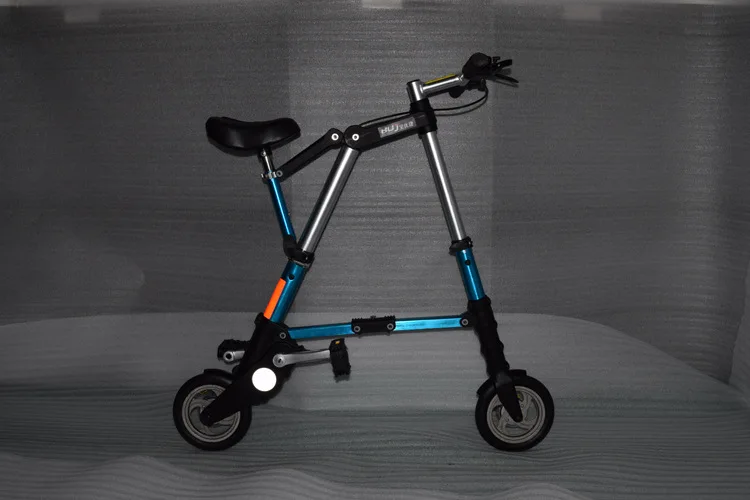 Factory direct sale 8-inch latest upgrade mini ultra light folding bicycle aluminum portable mountain bike