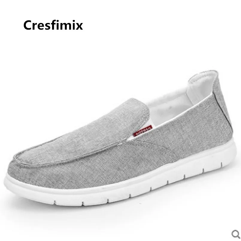 Cresfimix Zapatos Hombre/Мужская модная Нескользящая Осенняя обувь без шнуровки Мужская