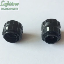10PairsX регулятор громкости и канал ручка для HYT TC-610P TC-610 TC-508 иди и болтай Walkie Talkie